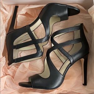 BCBG Carlena in Black Matte Soft Nappa Leather